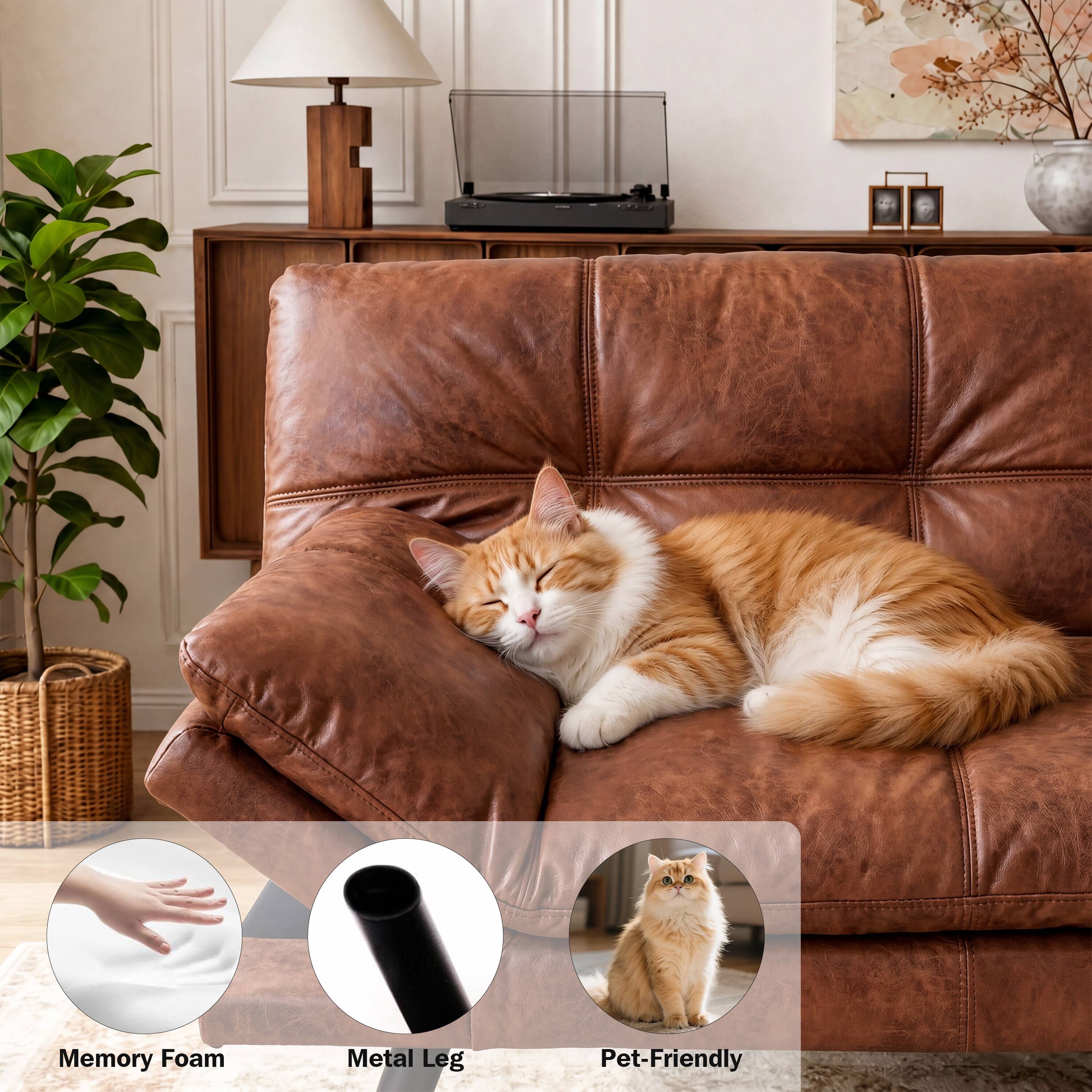 Memory Foam  
Metal Leg  
Pet-Friendly