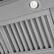 Alt View 2. ZLINE - Professional 36" Externally Vented Range Hood - Stainless steel.