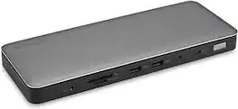 Kensington - SD5768T EQ Thunderbolt 4 Docking Station, Dual 4K@60Hz via HDMI/TB4, 96W Charging, SD/Micro SD Slots, Ethernet, Audio
