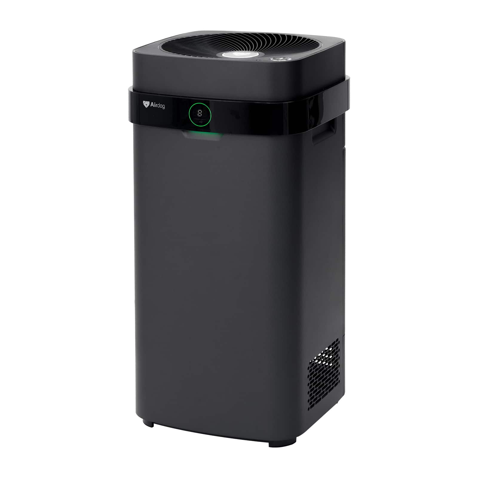 Front. Airdog - Airdog X5+ Air Purifier for Large Rooms up to 1600 Ft²,Washable Filter, TPA Technology 20X More Effective Than HEPA - Black.