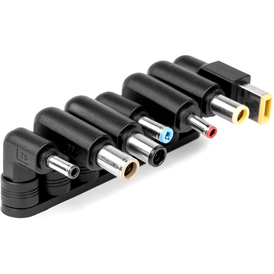 Alt View 4. Rocstor - Rocstor Premium 90W Universal Laptop Charger with Interchangeable Tips - Rocstor premium 90W Slim Universal laptop AC - Black.