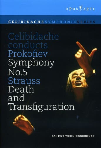 Celibidache Conducts Prokofiev Symphony No. 5 / Strauss "Death and Transfiguration"  - DVD