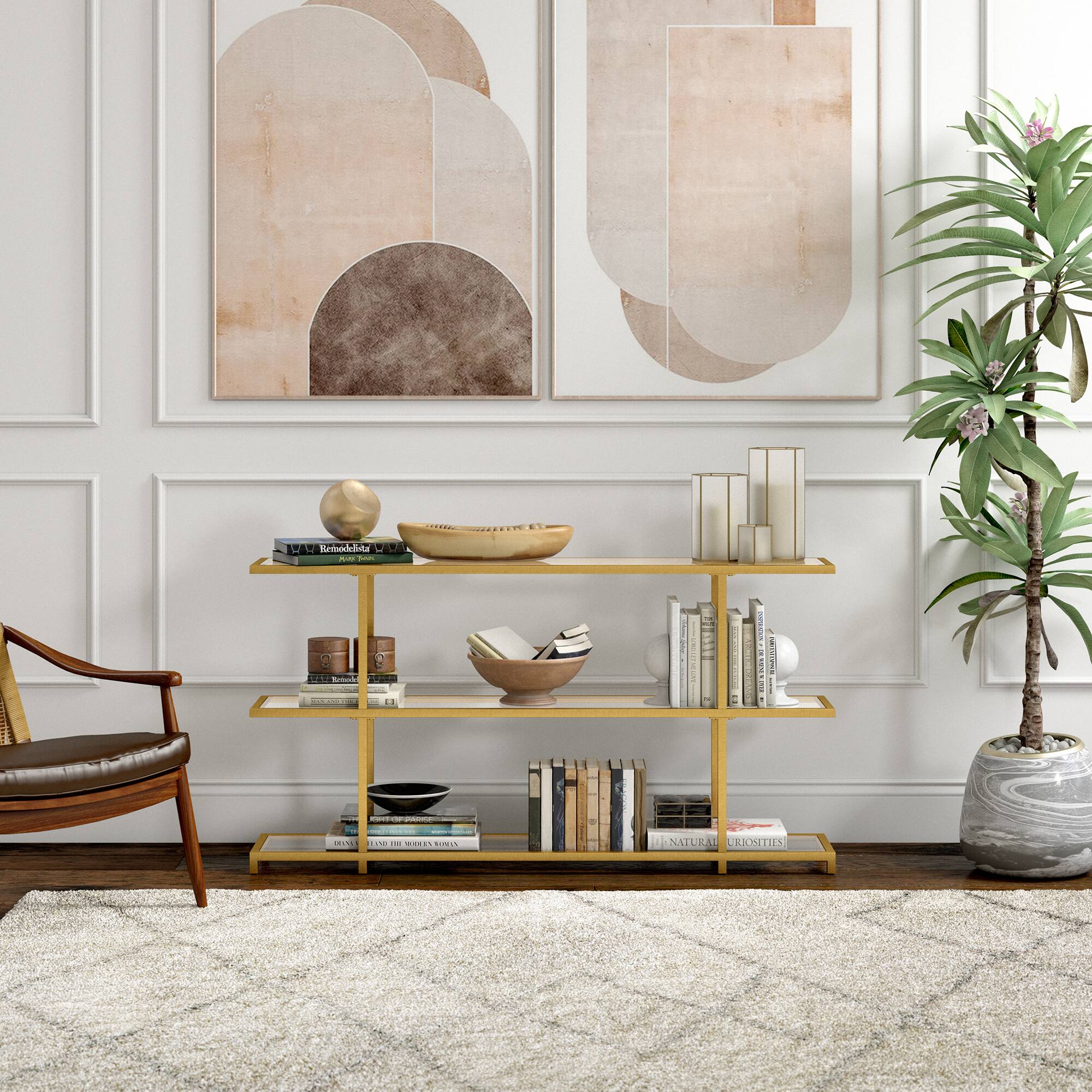 Alt View 14. Camden&Wells - Greenwich Console Table - Silver.