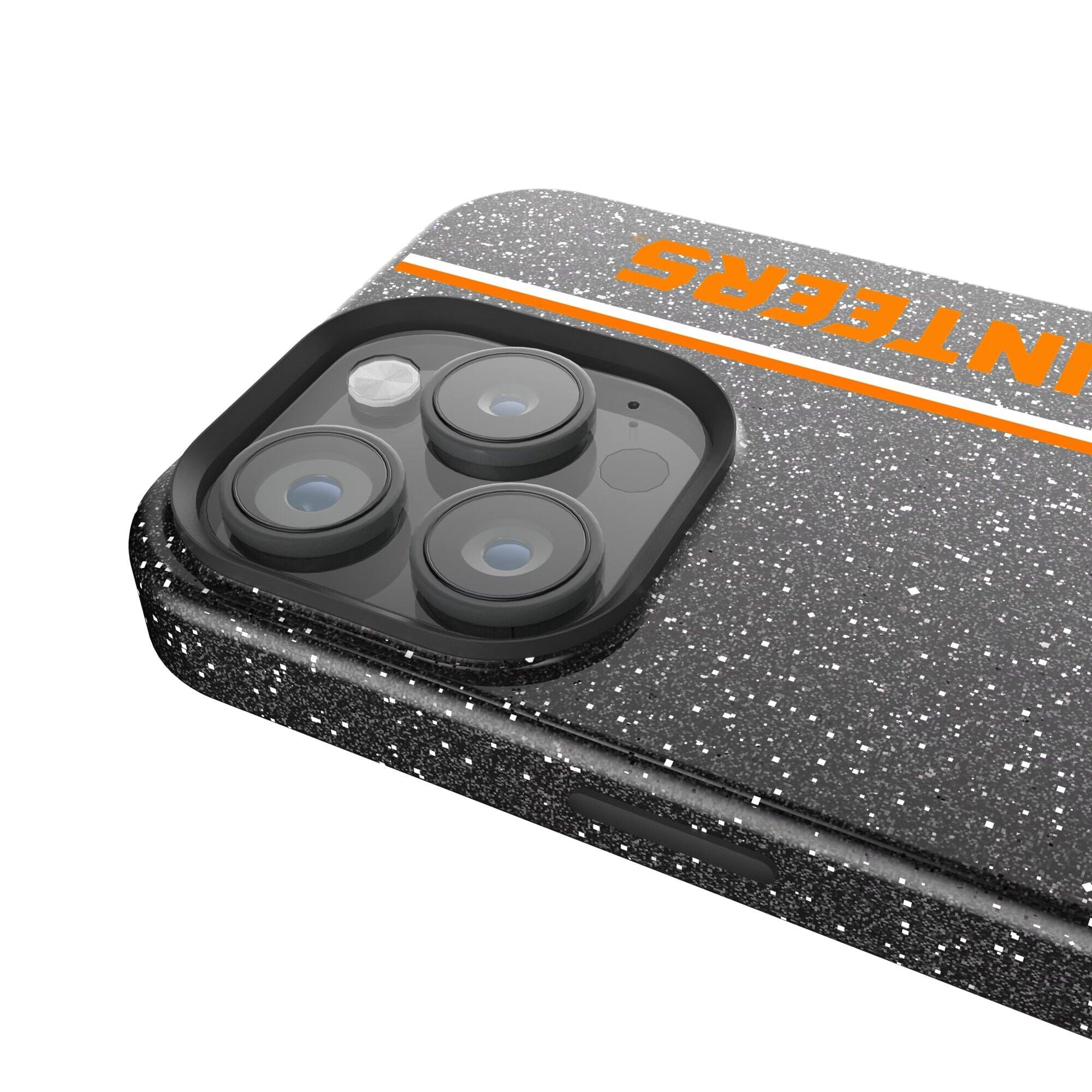 Alt View 2. Keyscaper - Tennessee Volunteers iPhone Bling Case - 15 Pro - Black.
