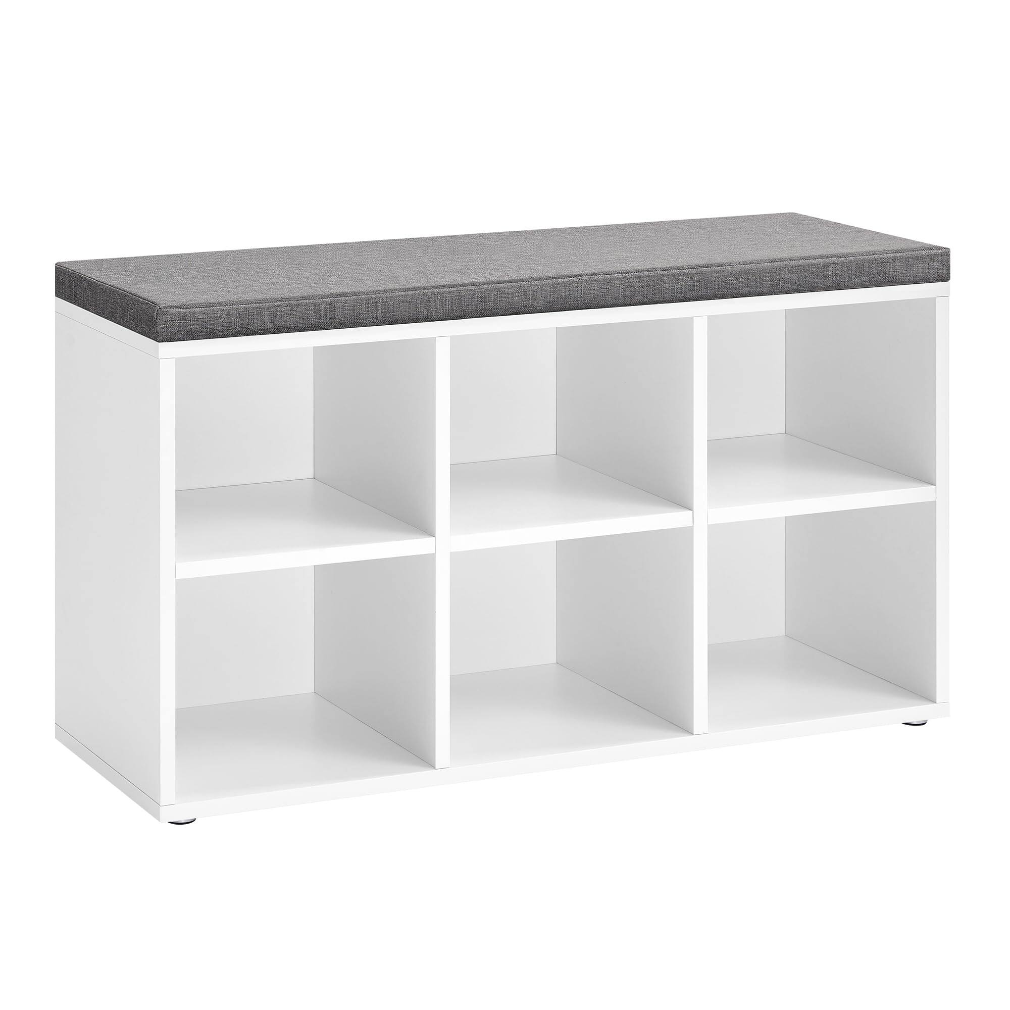 White 34 3"W x 18 9"H No Storage Box
