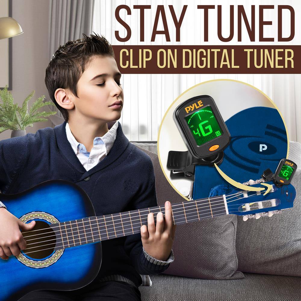 STAY TUNED  
CLIP ON DIGITAL TUNER  

PYLE  
LM-G4U