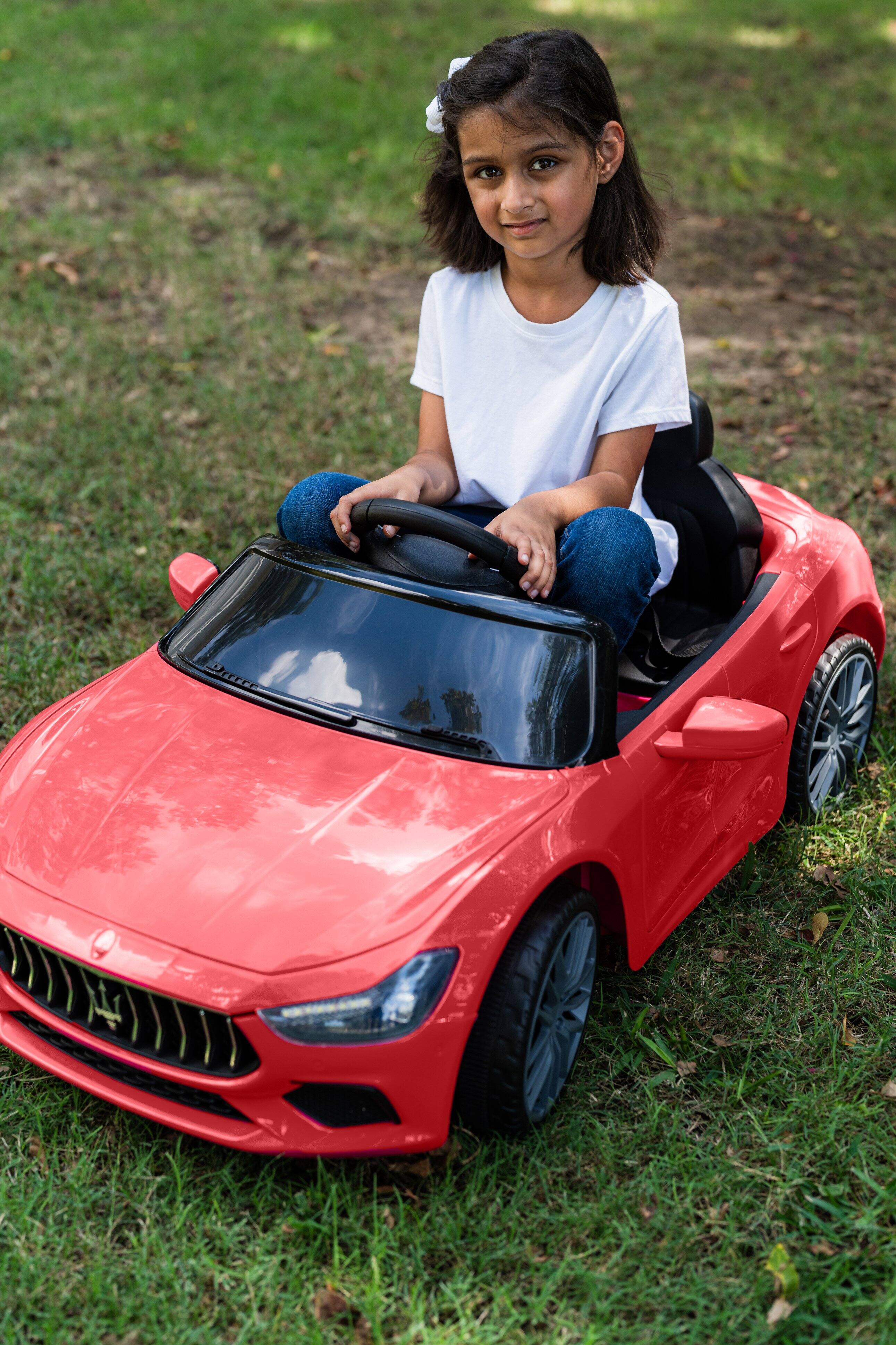 Alt View 14. Best Ride On Cars - Maserati Ghibli 12V Red - Red.