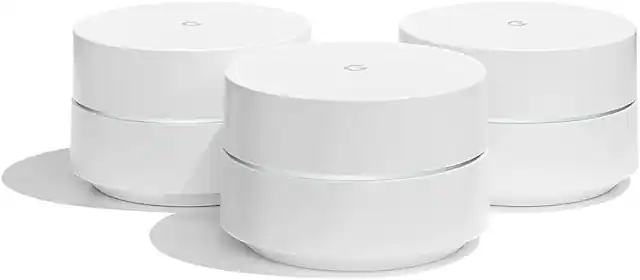Front. Nest - Google Nest Wifi 3 Pack Router.