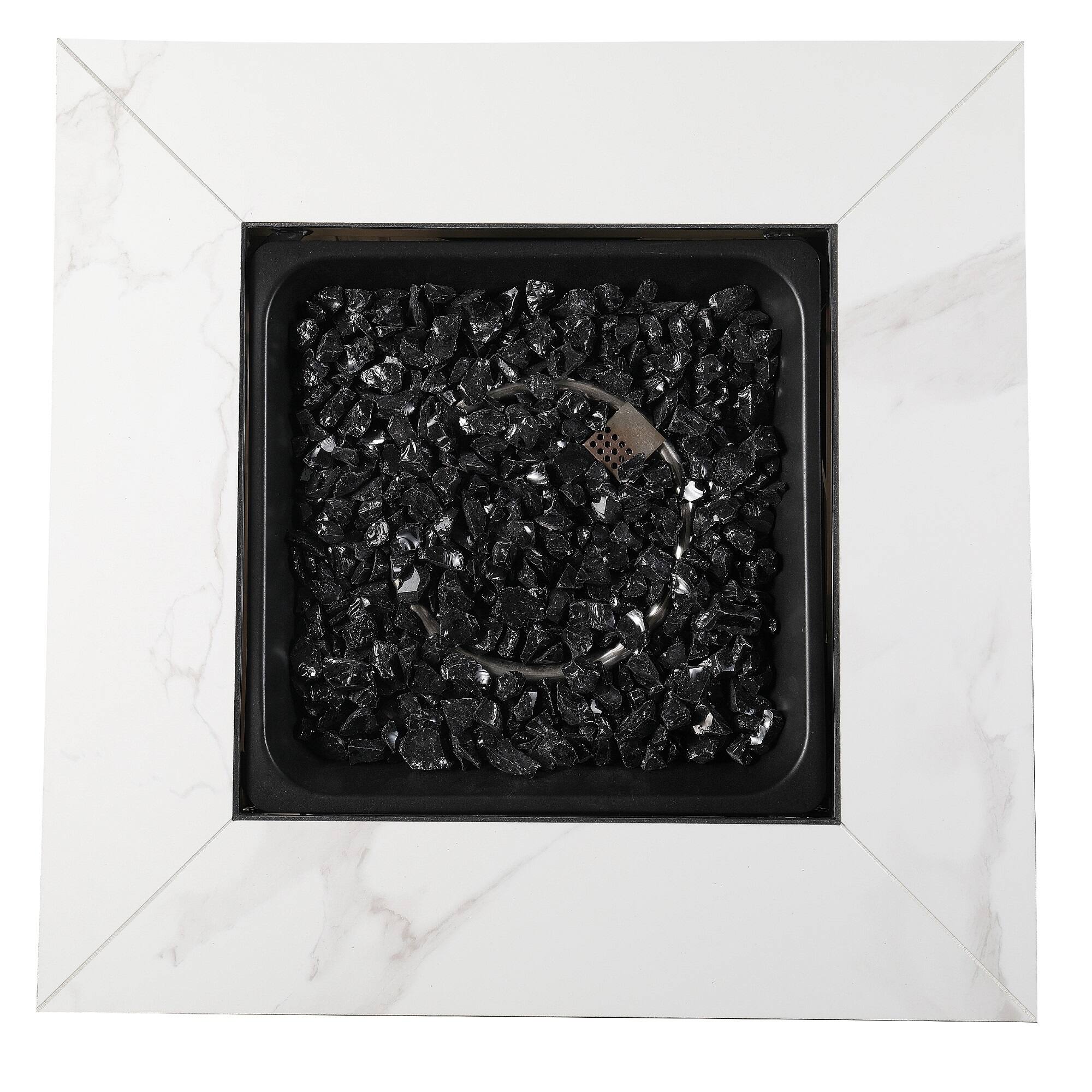 Alt View 2. Endless Summer - Endless Summer 30 inch Fire Pit with Cover, Gray - Gray.