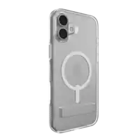 ZAGG - Crystal Palace Snap MagSafe Compatible Case w/ Kickstand for Apple iPhone 16+ - Clear - Front_Zoom