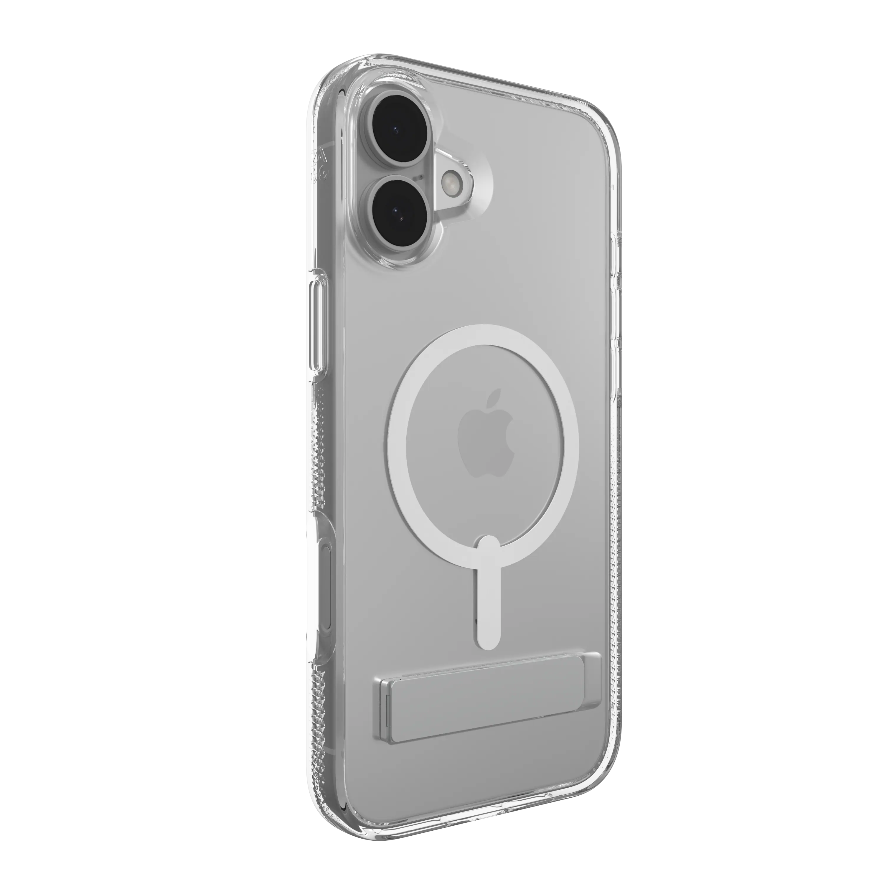 ZAGG - Crystal Palace Snap MagSafe Compatible Case w/ Kickstand for Apple iPhone 16+ - Clear