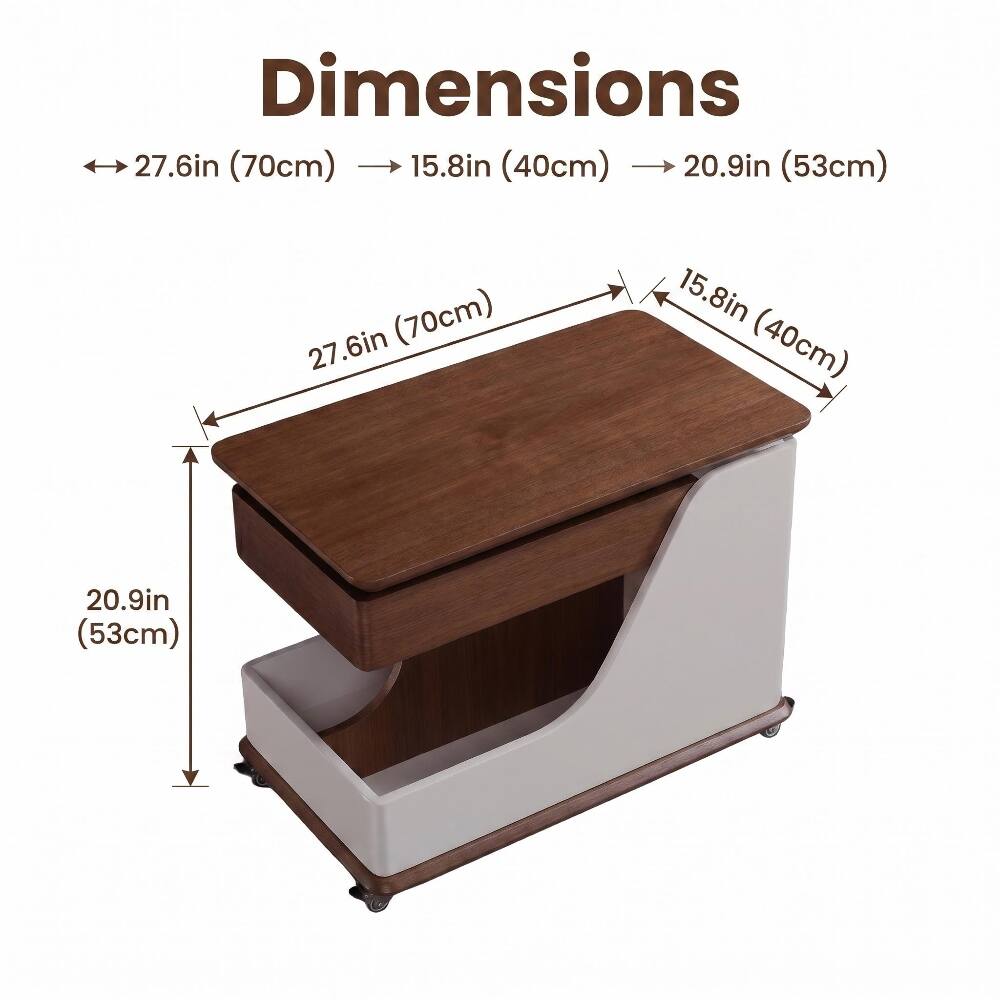 Dimensions  
27.6in (70cm)  
15.8in (40cm)  
20.9in (53cm)