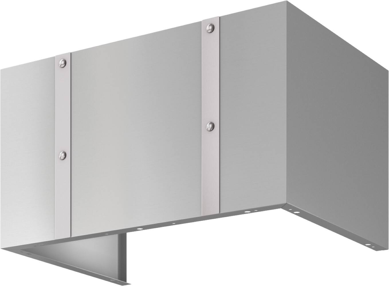 Front. Zephyr - Duct Cover Extension for Zephyr Alto CHAL36ASX - Stainless Steel.