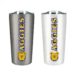 The Fanatic Group - North Carolina A&T Aggies 18oz. Soft Touch Tumbler Two-Piece Set - Multicolor