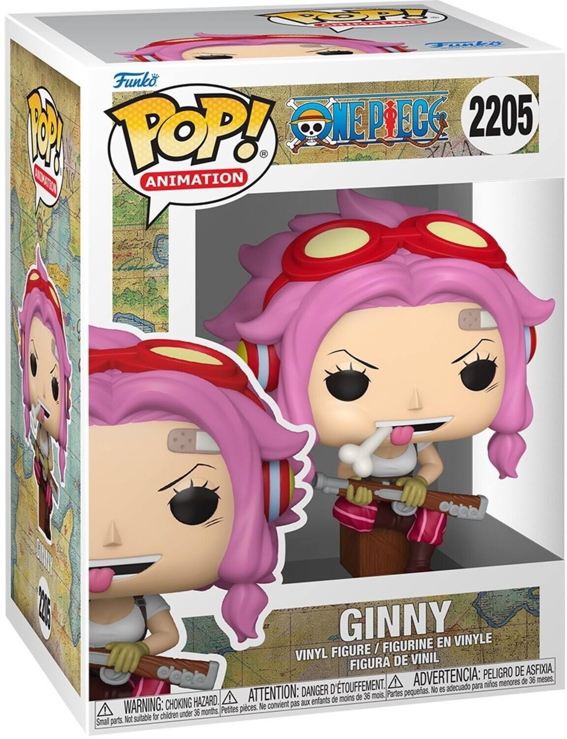 POOPY CaL Tli Funko 1 POP! NEP.ECS 2205 DT ANIMATION SNNTT Y GINNY EN VINYLE FIGURE / FIGURINE VINYL DE VINIL FIGURA DE ASFIXIA.  
ADVERTENCIA: PELIGRO meses. niños menores de 36 ATTENTION: DANGER D D'TOUFFEMENT.  
Partes pequeñas. No es adecuado para de menos de 36 mois. WARNING: CHOKING HAZARD. convient pas BLx enfants Petites pièces. Ne children under 36 months Not suitable for Small parts.