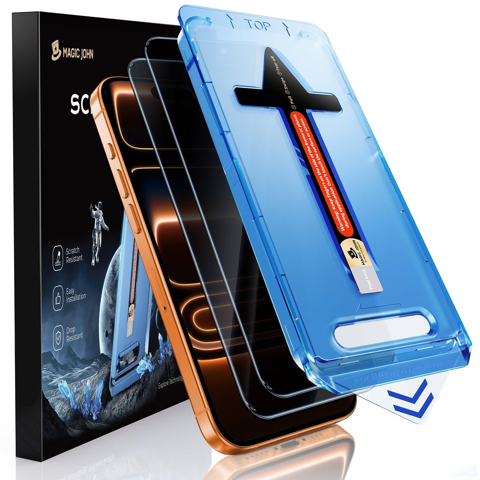 MAGIC JOHN

SC

Scratch Resistant
Easy Installation
Drop Resistant

Explore Technology

For iPhone 11/Pro Max