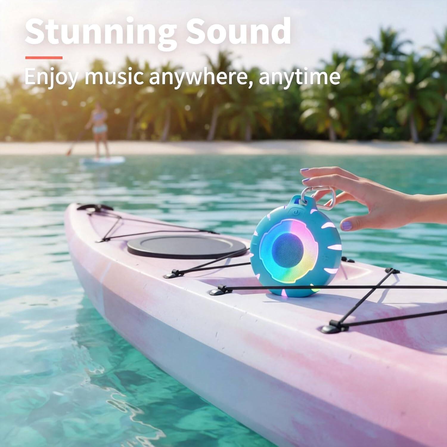 Stunning Sound  
Enjoy music anywhere, anytime