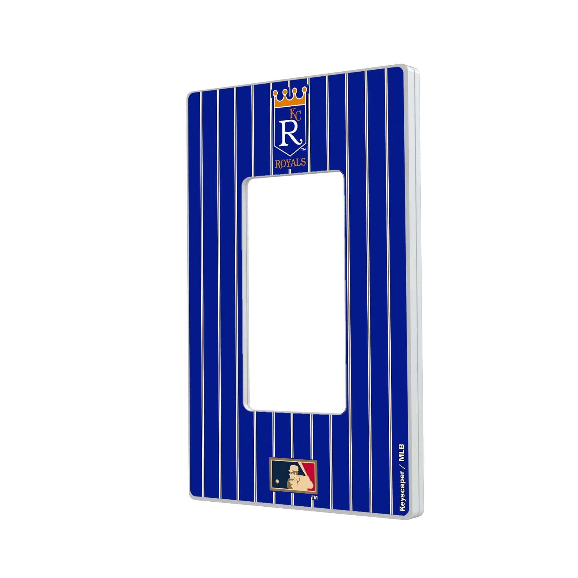 Keyscaper - Kansas City Royals 1969-1978 Cooperstown Pinstripe Single Rocker Light Switch Plate - Multicolor price history on PriceWatchPro