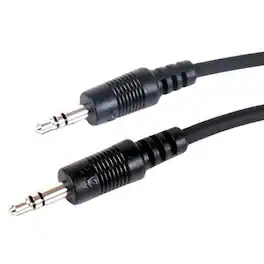 Comprehensive - MPS-MPS-50ST 50ft 3.5mm Audio Cable, Black