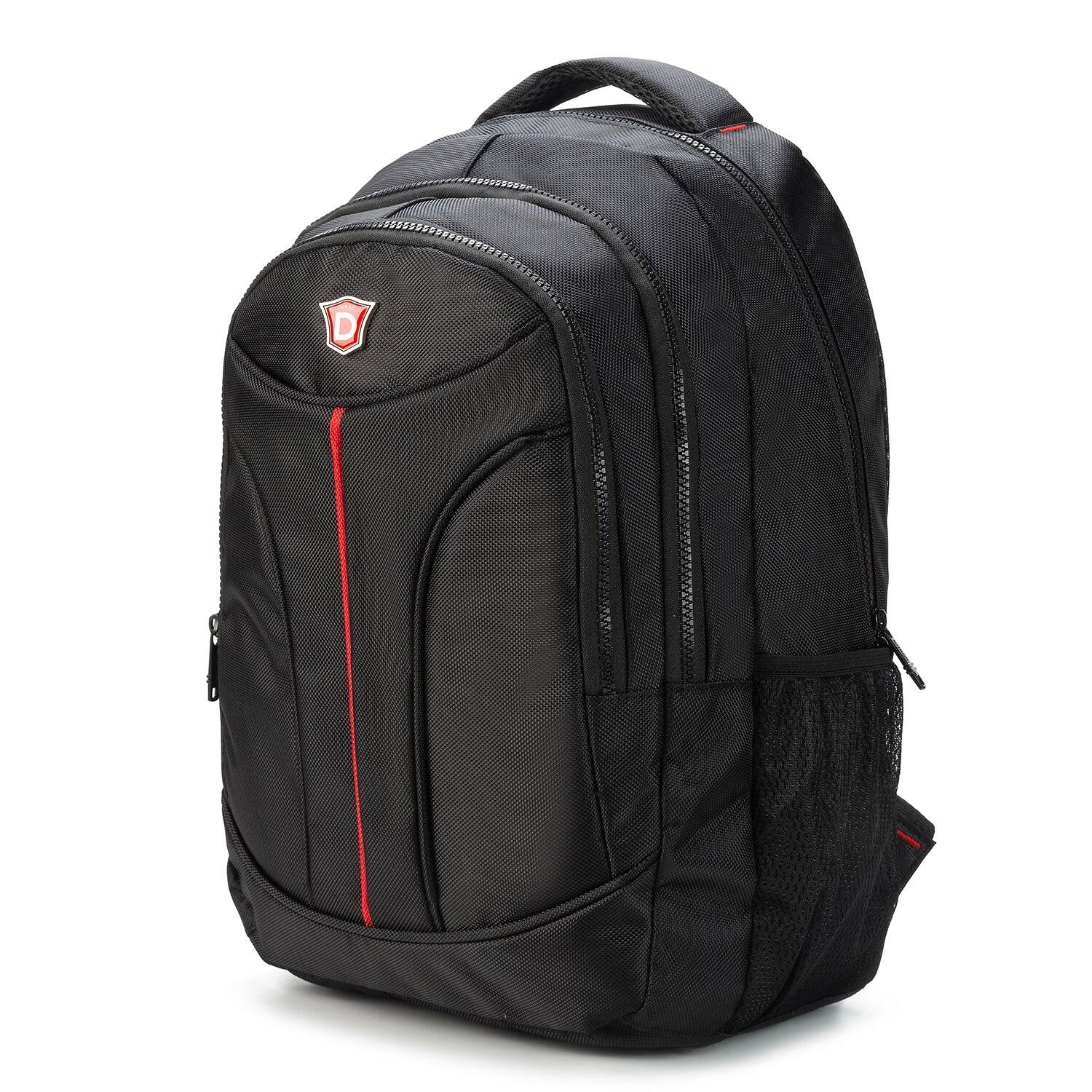 Angle. DUKAP - Cruiser  Executive Backpack for Laptops up to 15.6''-Inches - BLACK.