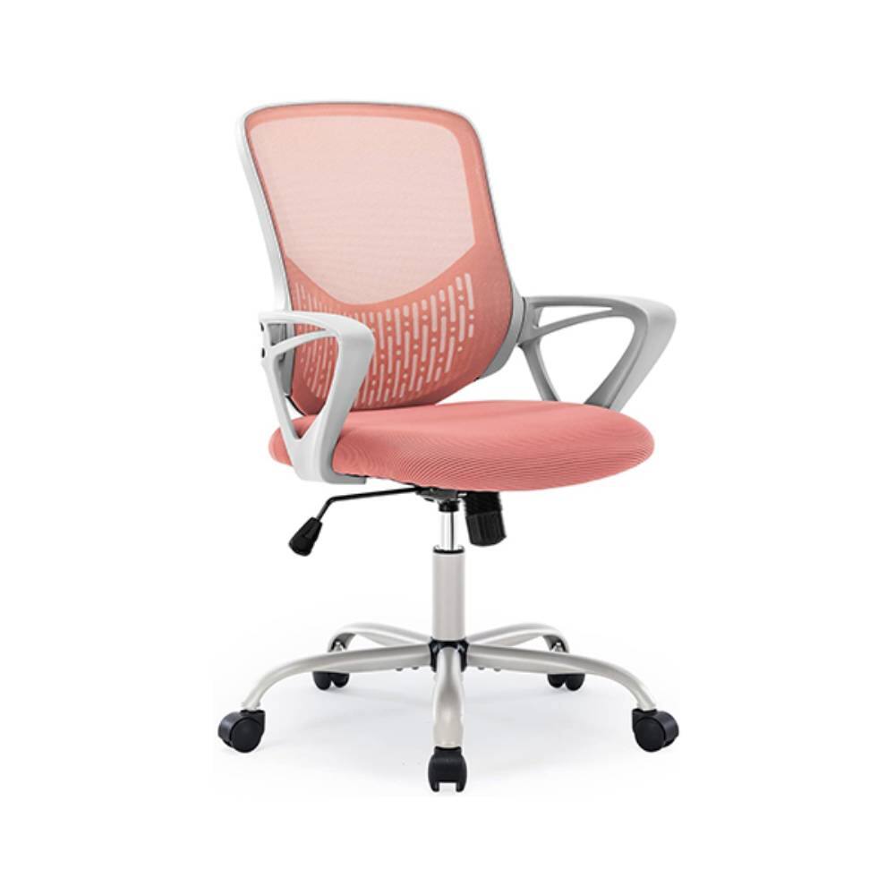 Maxxis Merch MID BACK ERGONOMIC MESH OFFICE CHAIR Pink MM7454125 - Best Buy