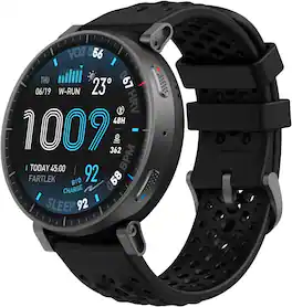 Amazfit - Active Max Smartwatch 48mm Silicone - Black - (2025)