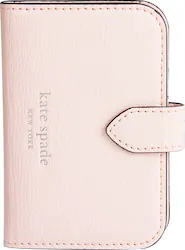 kate spade new york - Morgan Magnetic Wallet with MagSafe for Select Apple iPhones - Chalk Pink - Angle_Zoom
