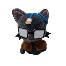 Tentacle Kitty - First Responders & Essentials Little Ones Plush | IT Kitty - Black