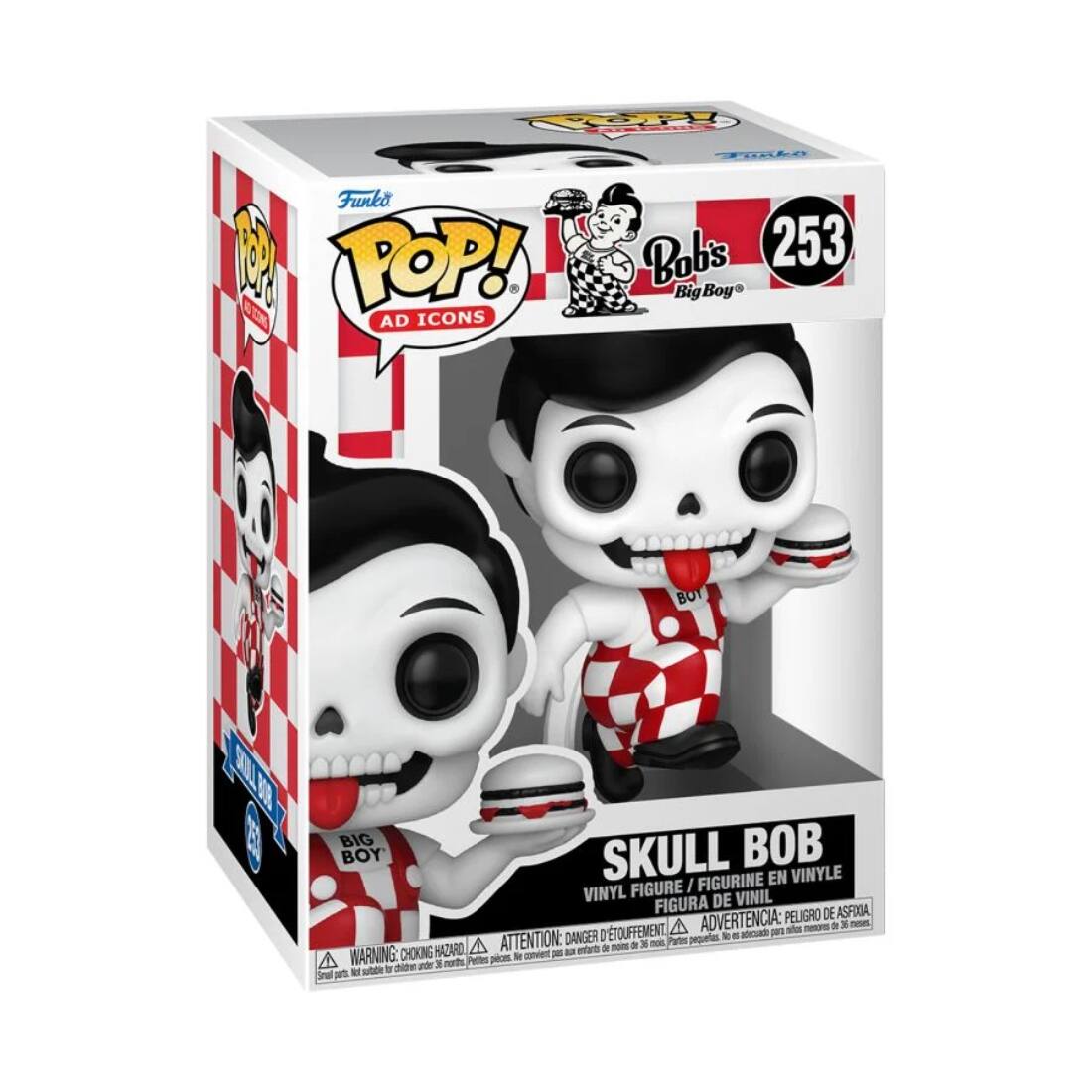 Funko POP!  
AD ICONS  

Bob's Big Boy®  
253  

SKULL BOB  
VINYL FIGURE / FIGURINE EN VINYLE / FIGURA DE VINIL  

WARNING: CHOKING HAZARD - Small parts. Not for children under 3 years.  
ADVERTENCIA: PELOJO DE ASPA - ADVERTENCIA: PELOJO DE ASPA - ADVERTENCIA: PELOJO DE ASPA - ADVERTENCIA: PELOJO DE ASPA - ADVERTENCIA: PELOJO DE ASPA - ADVERTENCIA: PELOJO DE ASPA - ADVERTENCIA: PELOJO DE ASPA - ADVERTENCIA: PELOJO DE ASPA - ADVERTENCIA: PELOJO DE ASPA - ADVERTENCIA: PELOJO DE ASPA - ADVERTENCIA: PELOJO DE ASPA - ADVERTENCIA: PELOJO DE ASPA - ADVERTENCIA: PELOJO DE ASPA - ADVERTENCIA: PELOJO DE ASPA - ADVERTENCIA: PELOJO DE ASPA - ADVERTENCIA: PELOJO DE ASPA -