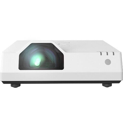 Angle. Panasonic - Panasonic Short Throw LCD Projector - 16:10 - Floor Mountable, Ceiling Mountable, Desktop - Front, Ceiling, Rear - 2160p - 1.07 Billion Colors (30-bit).