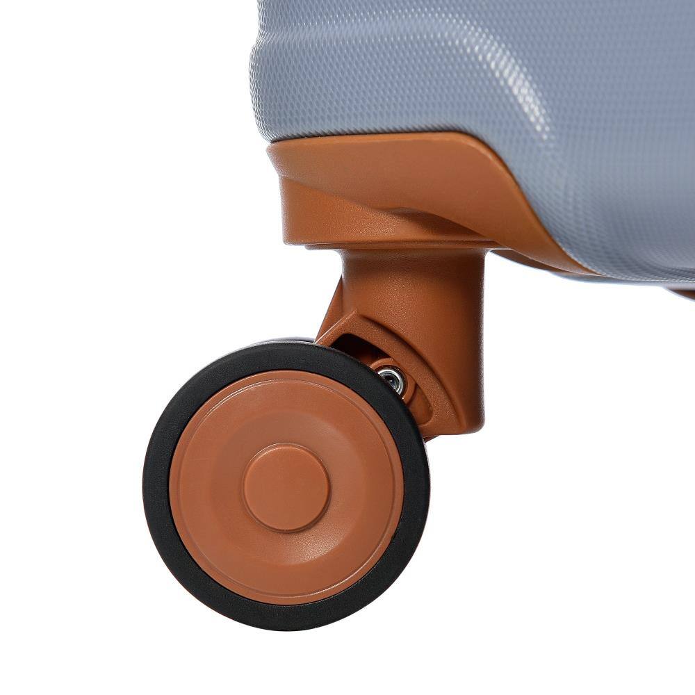 Alt View 5. BreeBe - Luggage Sets 3pcs Expandable ABS Hardshell Suitcase Spinner Wheels TSA Lock 20''24''28'' Lightweight Durable - Blue.