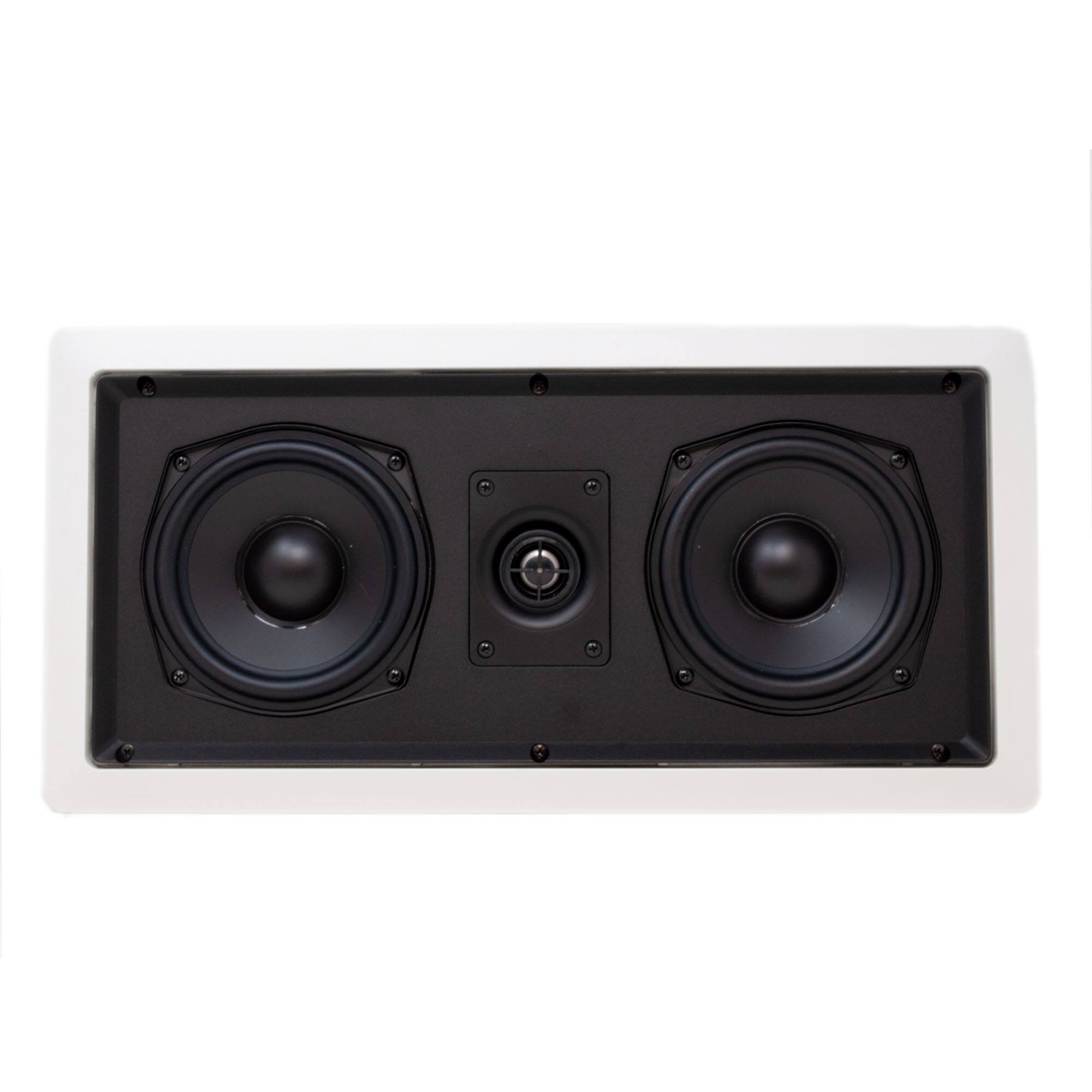 Alt View 10. Legrand - Legrand HT1LCRV1 5.25 in. LCR In-Wall Speakers (Pair) - Black/Gray.