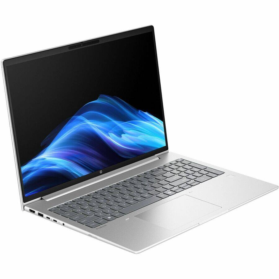 Alt View 2. HP - HP ProBook 4 G1i 16" Touchscreen Notebook - WUXGA - 60 Hz - Intel Core Ultra 7 255U - 24 GB - 1 TB SSD - English - Pike Silver.