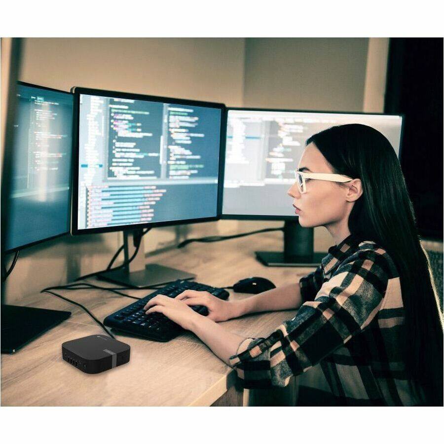 Alt View 5. ASUS - Asus Chromebox 5a CHROMEBOX5A-S7162UN Chromebox - Intel Core i7 13th Gen i7-1355U - 16 GB - 256 GB SSD - Mini PC - Eco - Eco Black.