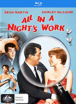 All in a Night's Work - BLU-RAY