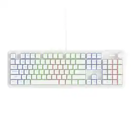 JLab - Nightfall Full-Size Wired Gaming Keyboard - White