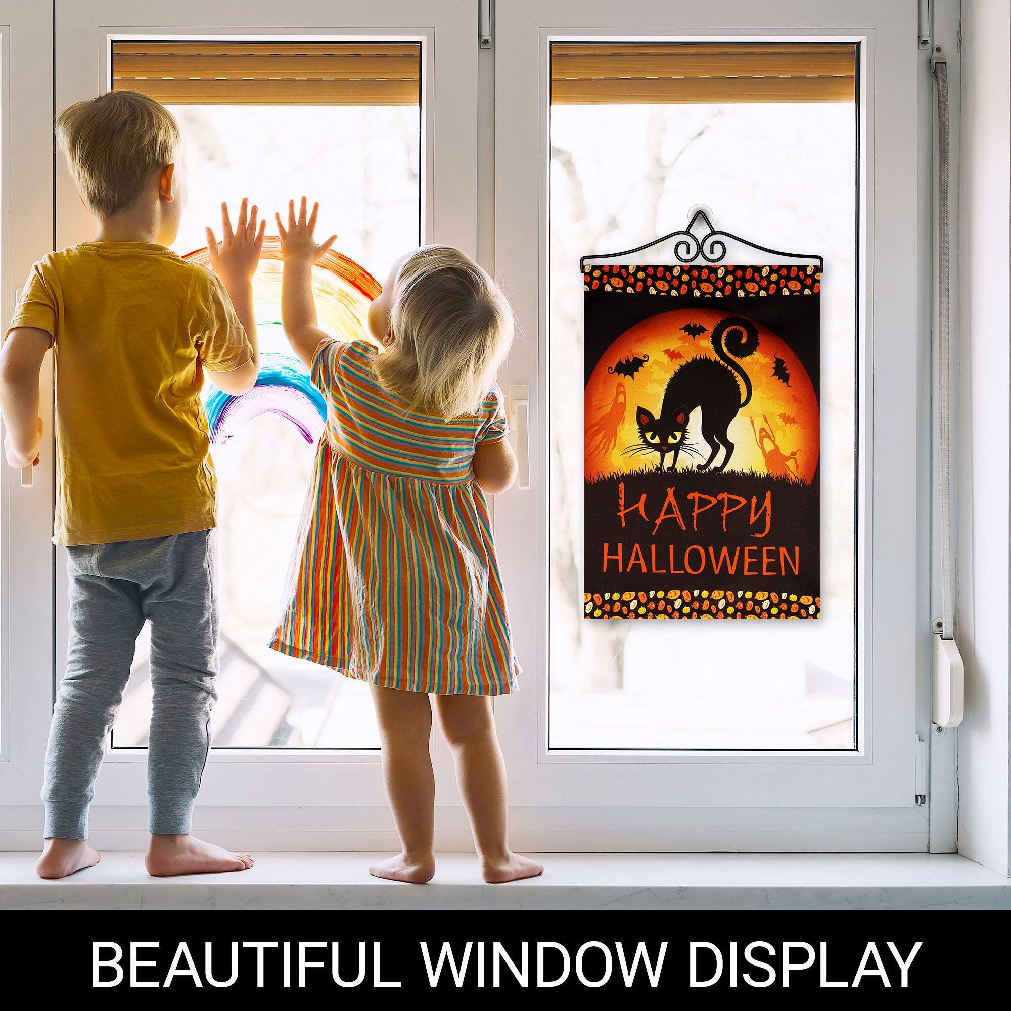 HAPPY HALLOWEEN  
BEAUTIFUL WINDOW DISPLAY