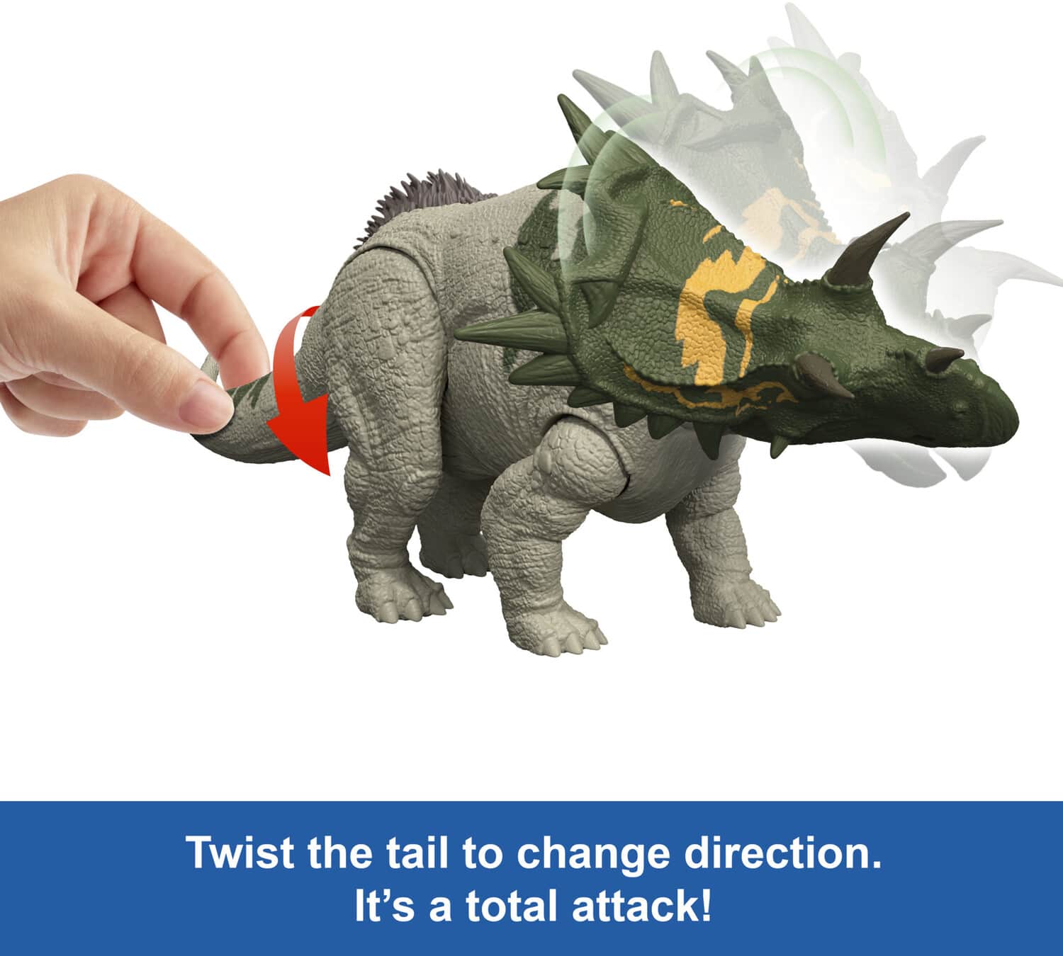 Mattel Jurassic World: Rebirth Wild Roar Spiclypeus Collectibles