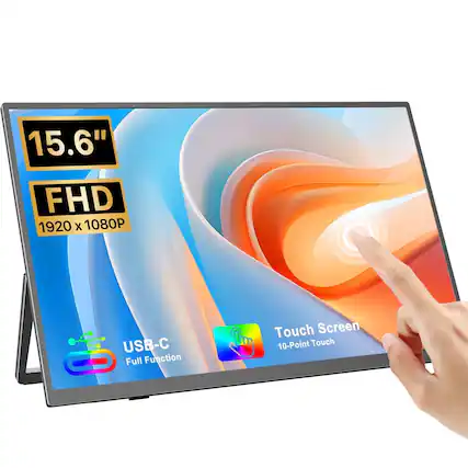 15.6" FHD 1920 x 1080P USB-C Full Function Touch Screen 10-Point Touch