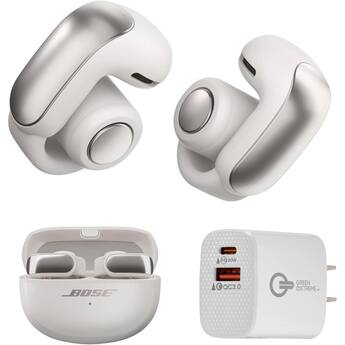 Bundle Bose Ultra Wireless Open Smoke White, Earbuds with Wall Bundle Bose Ultra Wireless Open Smoke White, Earbuds with Wall
