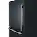 Alt View 5. Forno Appliances - Milano Espresso 17.2 Cu. Ft. Bottom Freezer Refrigerator with Built-In Ice Maker - Black.