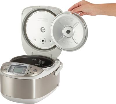 Zojirushi NS-LGC05XB Micom Rijstkoker & Warmer, 3-Cups (ongekookt), Roestvrij Zwart Zojirushi NS-LGC05XB Micom Rijstkoker & Warmer, 3-Cups (ongekookt), Roestvrij Zwart