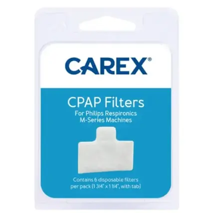 Alt View 11. Carex - CPAP Filters For Philips Respironics M-Series Machines - Multicolor.