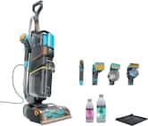 Shark - CarpetXpert HairPro Pet with StainStriker, Corded Upright Deep Carpet, Rug & Upholstery Cleaner, Pet Stain Remover - Gray