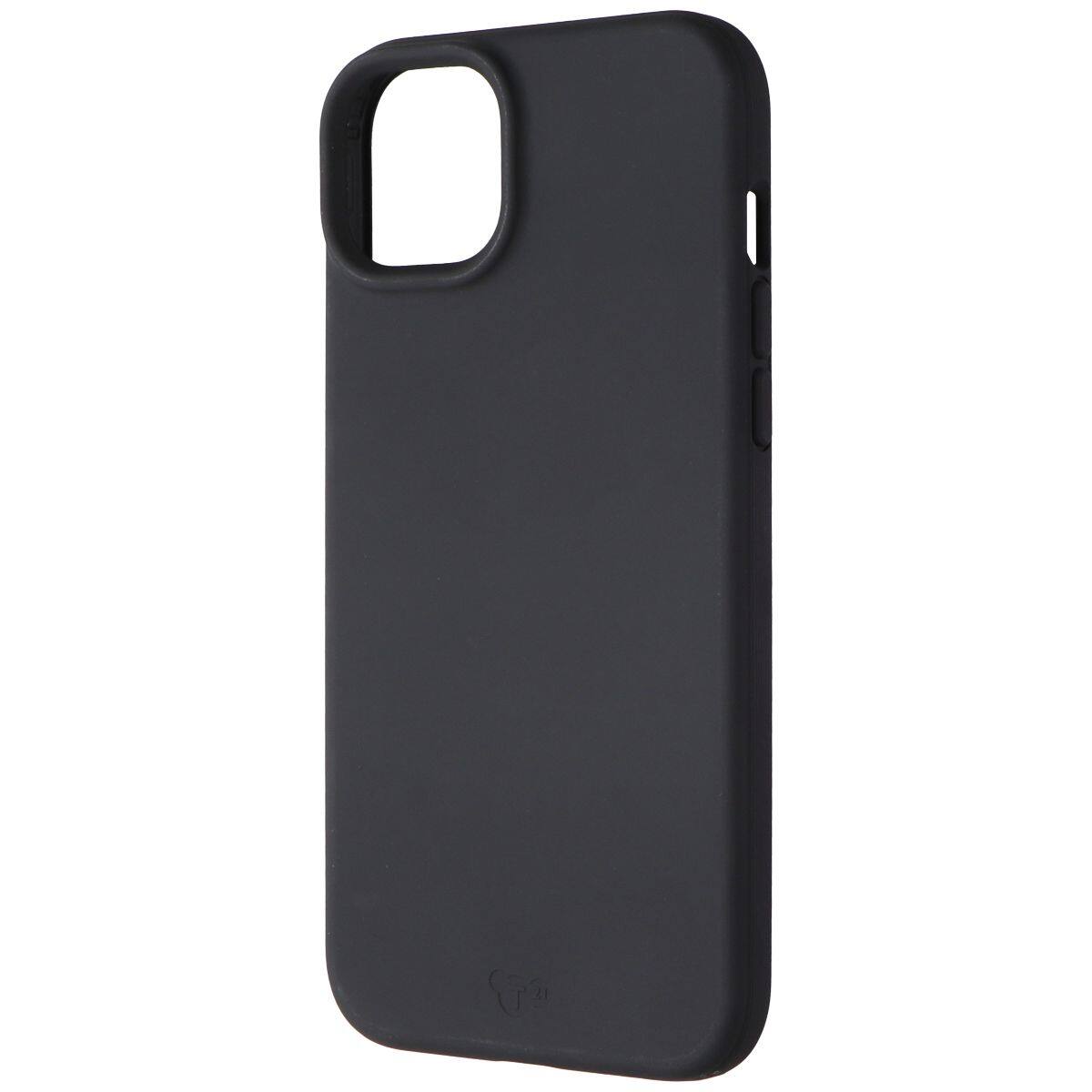 Front. Tech21 - Recovrd Series Case for MagSafe for Apple iPhone 15 Plus - Black.