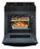 Alt View 1. Whirlpool - 30 in. Wide 4 burners 5.0 cu. ft. Smart Freestanding Slide-In Gas Range with Air Cooking Technology and Steam Clean - Black.