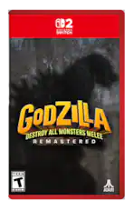 2 NINTENDO SWITCH GODZILLA DESTROY ALL MONSTERS MELEE REMASTERED TEEN T ESRB ATARI