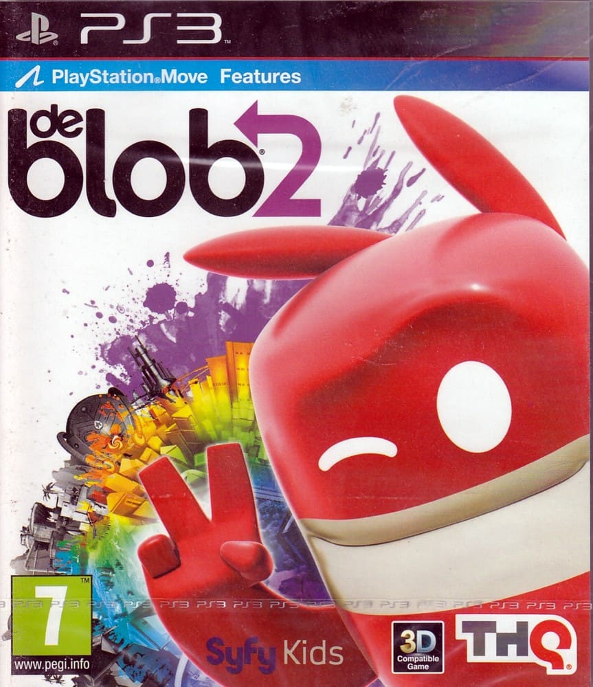 De Blob 2 (PS3 Game) The colorful prankster. The revolution will be colorized - PlayStation 3