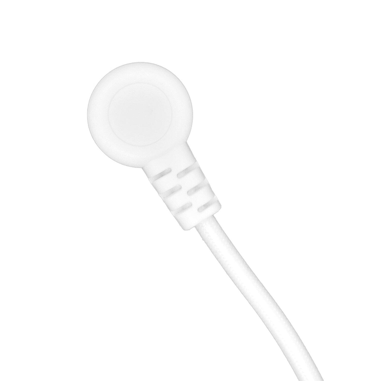 Back. Ciao Tech - 2-Outlet 3-USB Port 300J Surge Protector Power Strip, 5 ft Cord, CPAT500-050 - White.