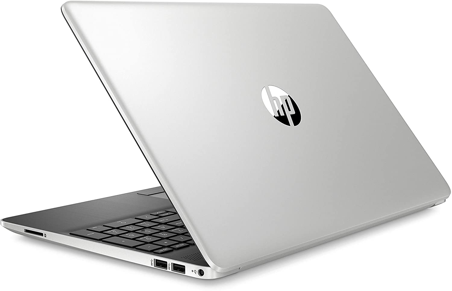 Alt View 3. HP - 15t 15t-dw300 Laptop 15.6 FHD Display (i5-1135G7, 8GB, 256GB SSD, Intel Iris Xe, Win 11 Home) - Natural Silver.
